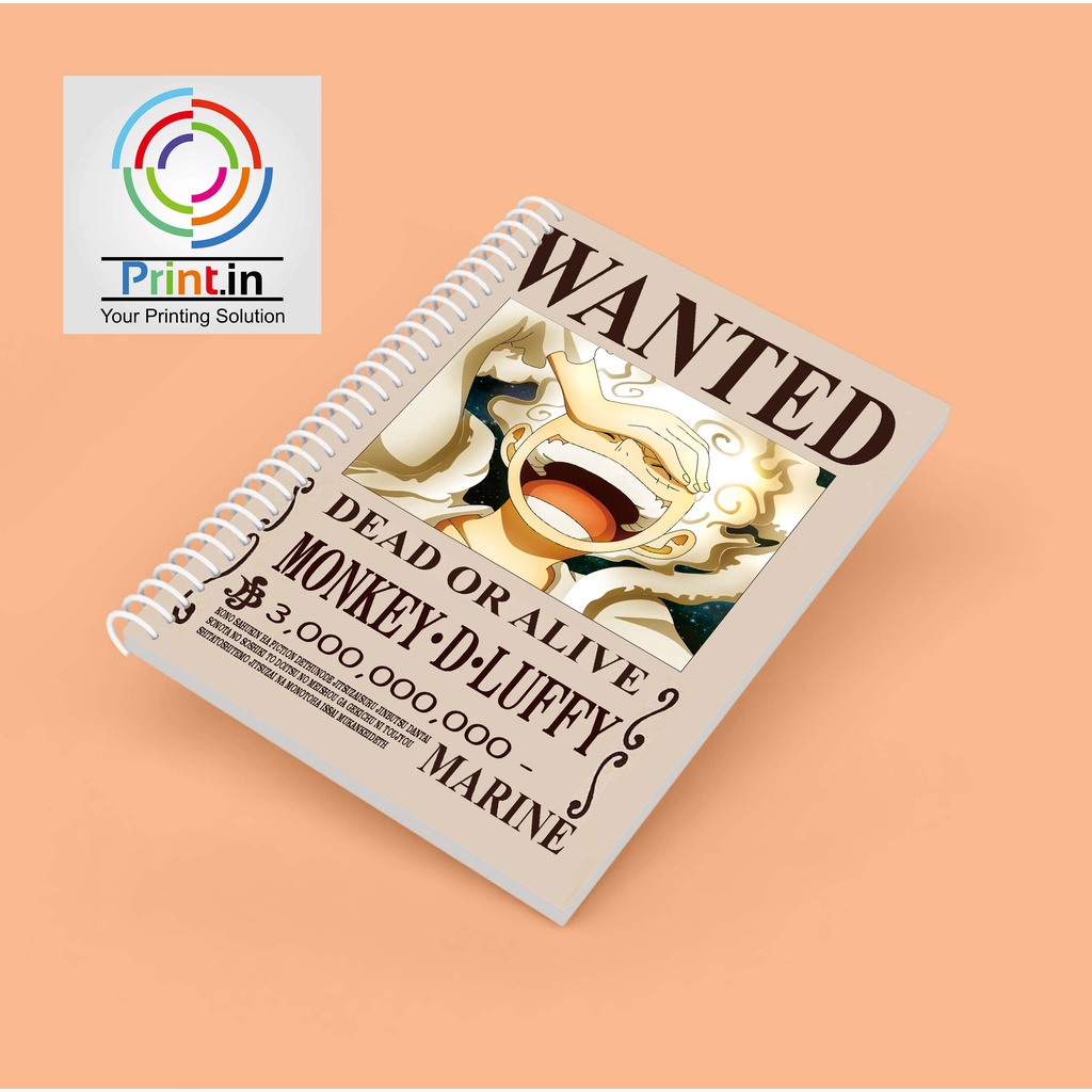 

Notebook Spiral Bounty Luffy Terbaru Hardcover dan Softcover