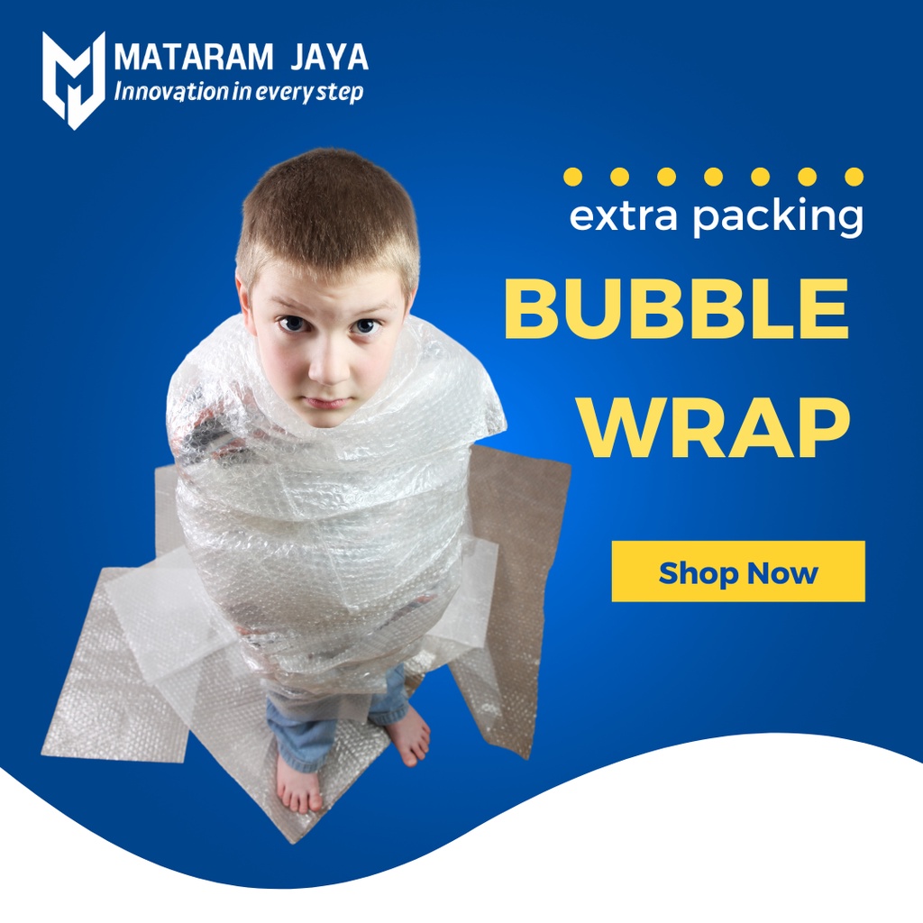 

Extra packing buble wrap