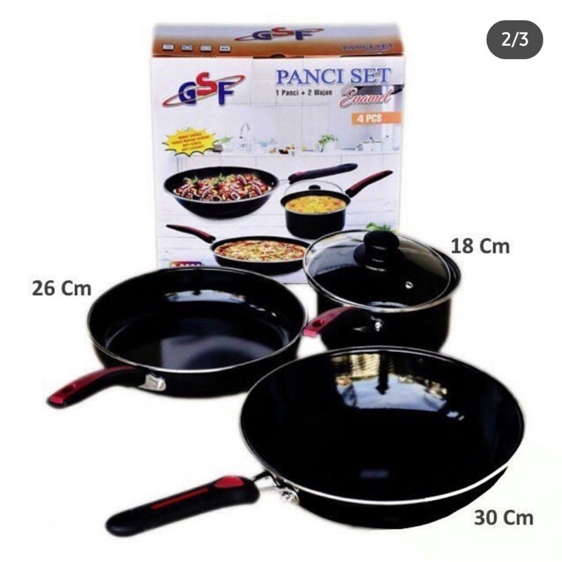 Panci Set 3in1 GSF