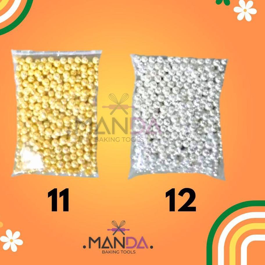 

ペ Springkel sprinkel trimix hiasan kue tart cupcake gold silver perak emas mutiara bintang 25 gr ➜