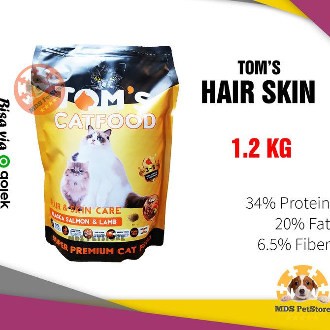 Tom'S Cat Food Hair And Skin Care 1.2 Kg | Toms Tomcat 1.2Kg 1,2