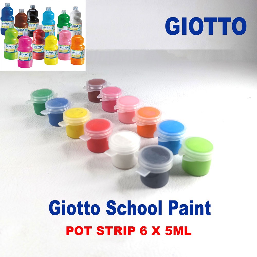 

BN - Giotto School Paint 6x5ml / Finger Paint Giotto School Washable 6x5ml