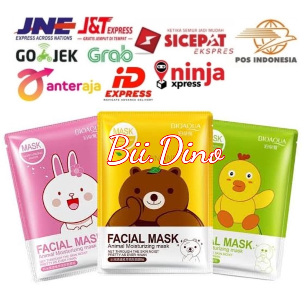 Masker Karakter Boneka Line