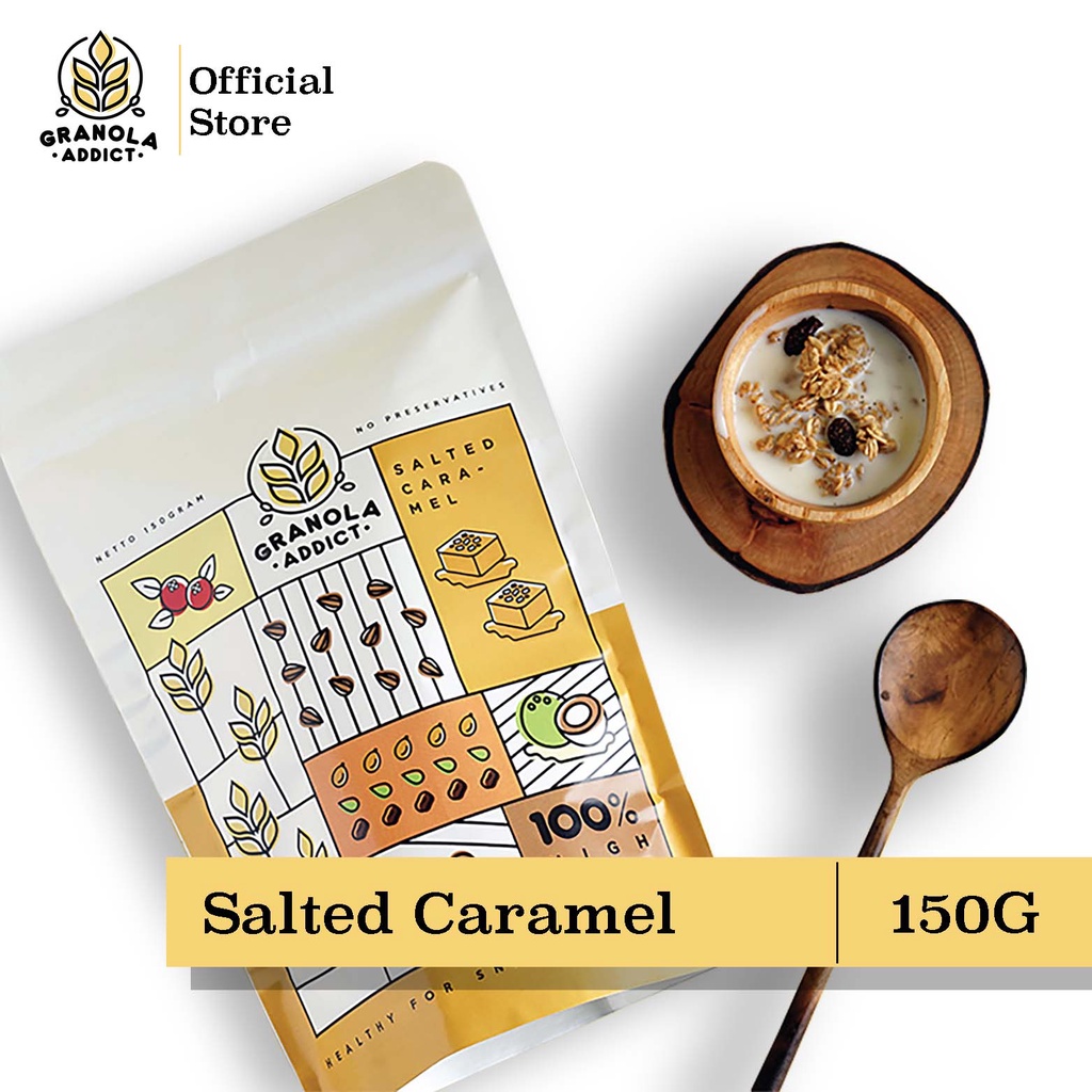 

Granola Addict - Salted Caramel 150g