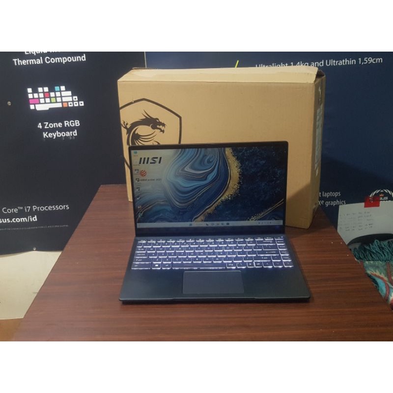 Msi Modern 14 Ryzen 3-4300U Ram 8GB/Ssd 512Gb