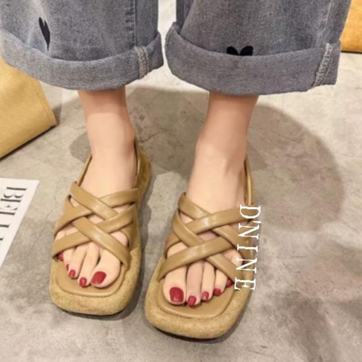 Murah Sandal Wanita Sandal platporm wedges gladiator DN 13