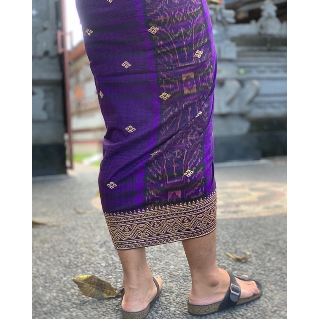Saput Endek Semi Songket
