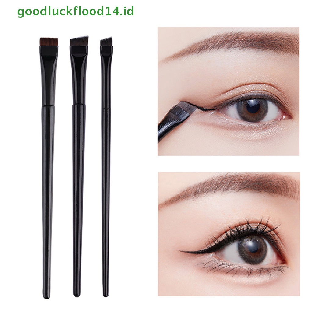 [GOOGFOUR] 3pcs Brow Contour Brush Face Concealer Alis Eyeliner Blush Makeup Tools [TOP]