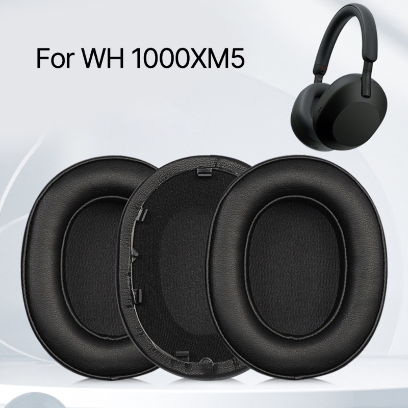 Zzz Ear Pads Untuk WH 1000XM5 Headphone Isolasi Kebisingan Memory Foam Bantal Telinga