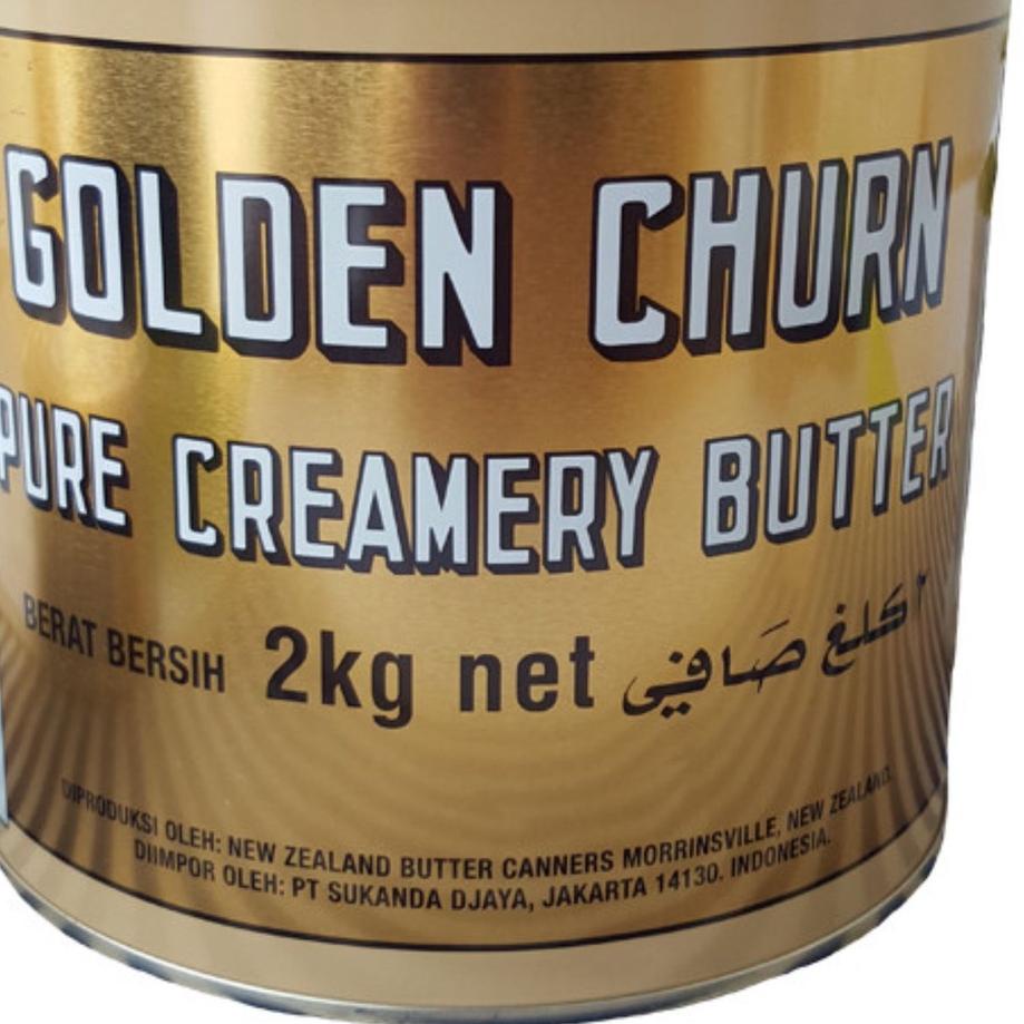 

66R♦ Golden Churn Butter 2kg - Butter Pure Creamery Butter Terkini