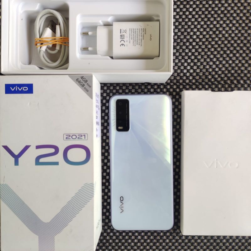 Vivo Y20 4/64 Second Fullset Ori