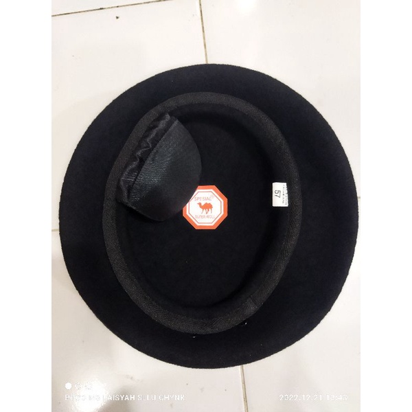 BARET KEMEL/ BARET TNI/ BARET WOLL HITAM