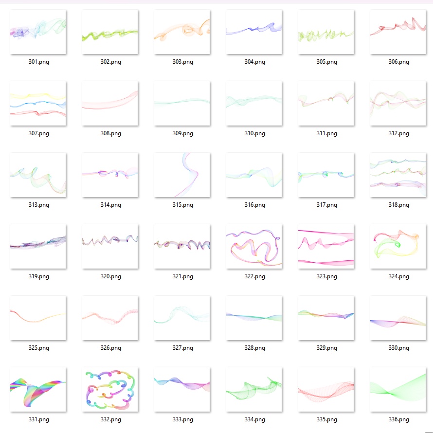 400 Fractal Graphic Overlays