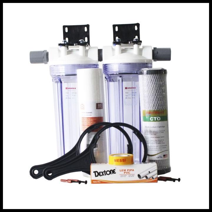 Jual Filter Air Toren / Pdam / Paket Filter Air Nanotec Sc Kinnoyama