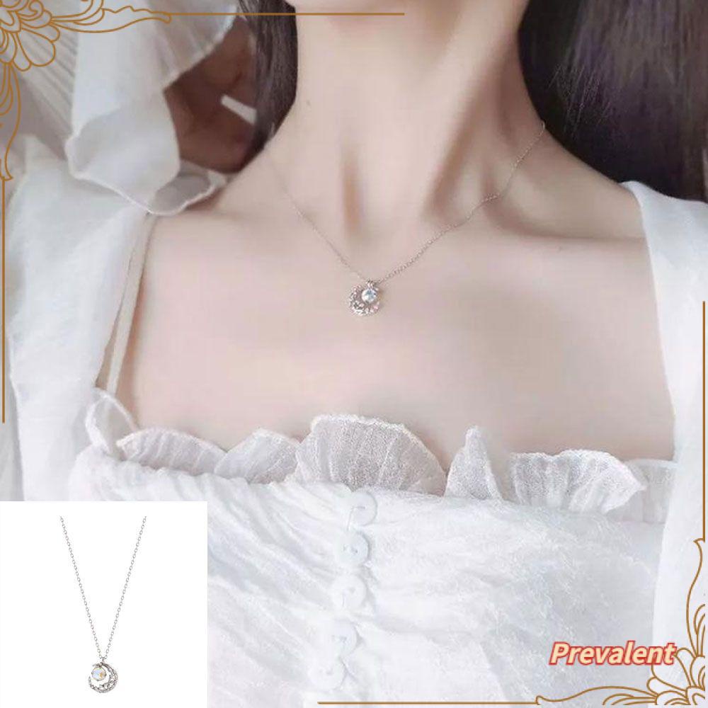 Preva Kalung Hadiah Valentine Baru Perhiasan Pernikahan Rantai Klavikula