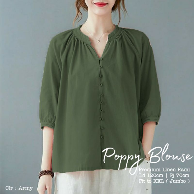 POPPY BLOUSE WANITA TERBARU