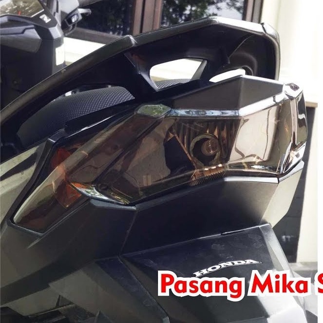 KACA MIKA LAMPU STOP VARIO 150 OLD 2015 - 2017 SMOKE NEMO ANTI PECAH