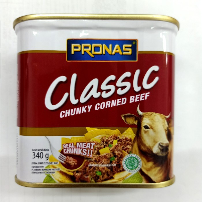 

Widyatmogrosir - Pronas Corned Beef Classic 340 Gram