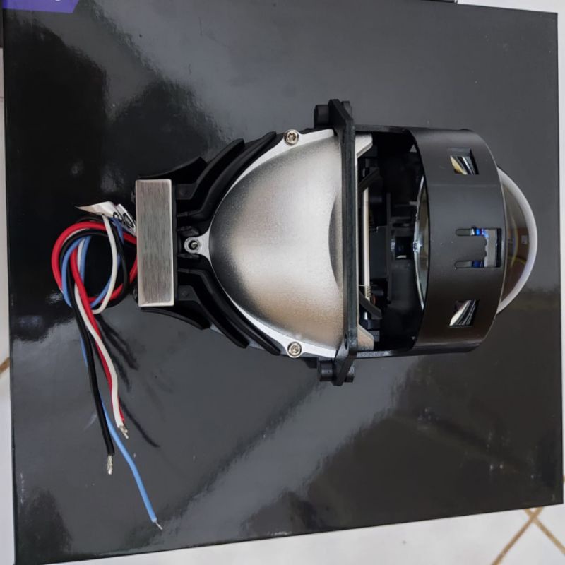 Projector Dual emiter CBI 45/55 watt 5500 k hujan kabut aman untuk mobil/motor