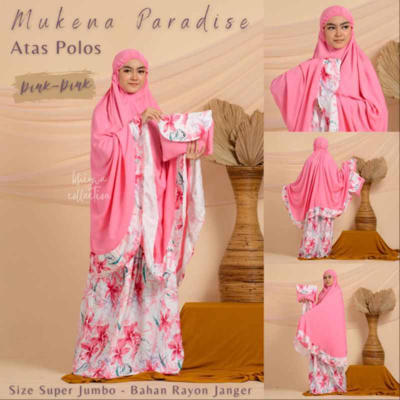 Mukena Bali Super Jumbo Rayon Premium