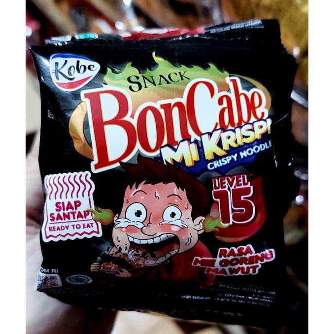 Snack Bon Cabe Mi Krispi ( ecer 1000) 12gr x 10pcs