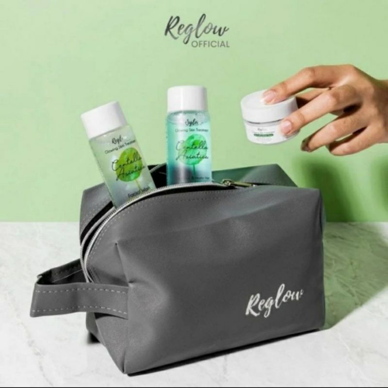 PAKET BRIGHTENING REGLOW SKINCARE ORIGINAL FREE POUCH&amp;GIFT