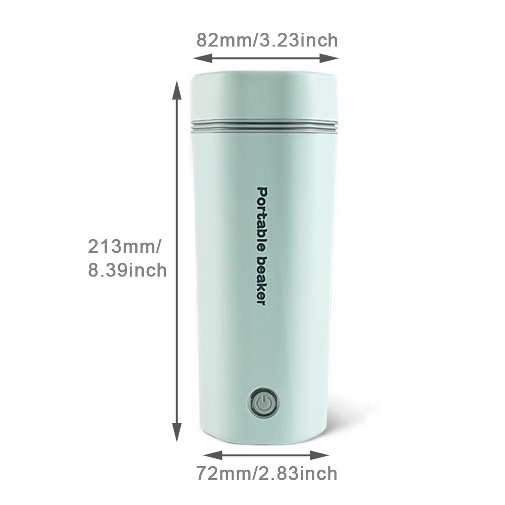 Pemanas Air Listrik Rumah Mobil Electric Thermos Kettle Portable 450 mL Portable Dengan Pemanas