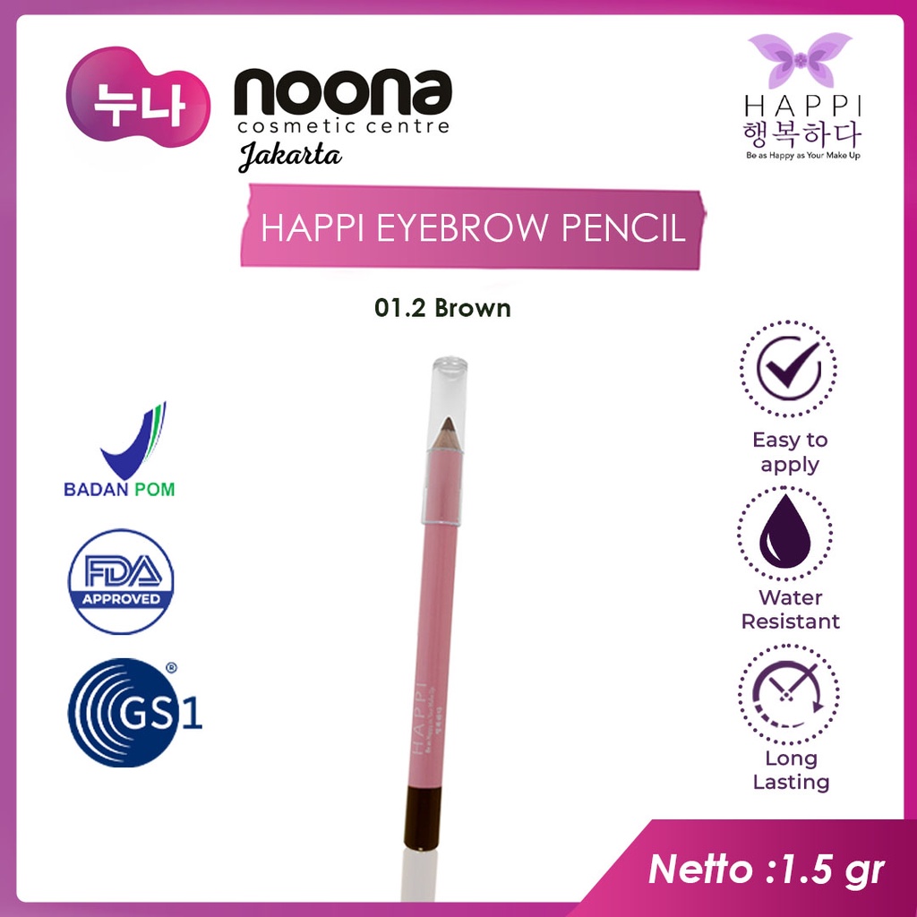 HAPPI EYEBROW PENCIL 1.5 GR -NJ