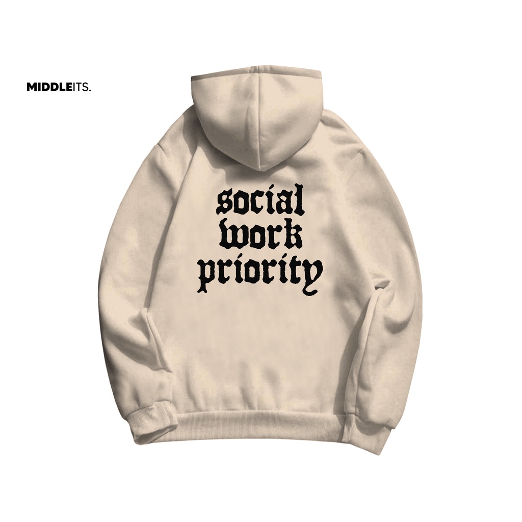 Middleits - Sweater Hoodie Original Pullover Letter