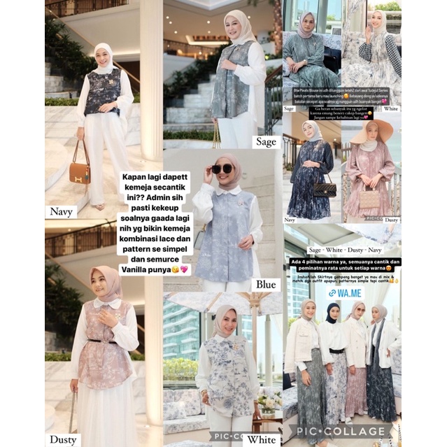 SOLD Tudejul Bloom Last Series by Vanilla Hijab Vanillahijab (VH)