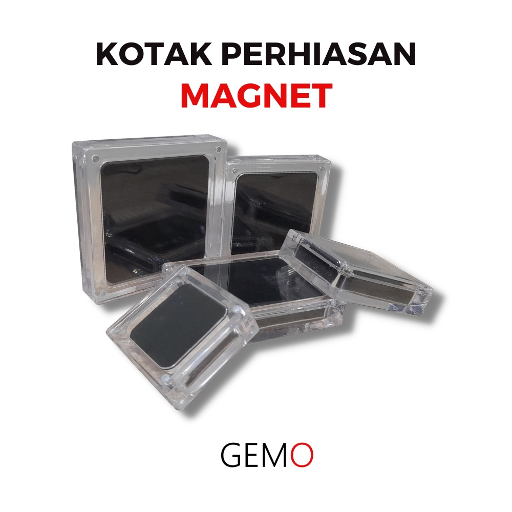 Kotak Magnet Display Perhiasan Murah untuk Batu Mulia Diamond Permata Cincin Liontin Kalung Gelang Cocok untuk Toko Emas Perak