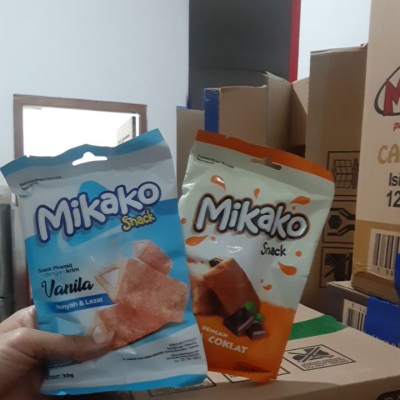 Mikako Snack Aneka Rasa 20 gr X 10 Pcs# Snack Viral# Best Seller # Diskon 15%
