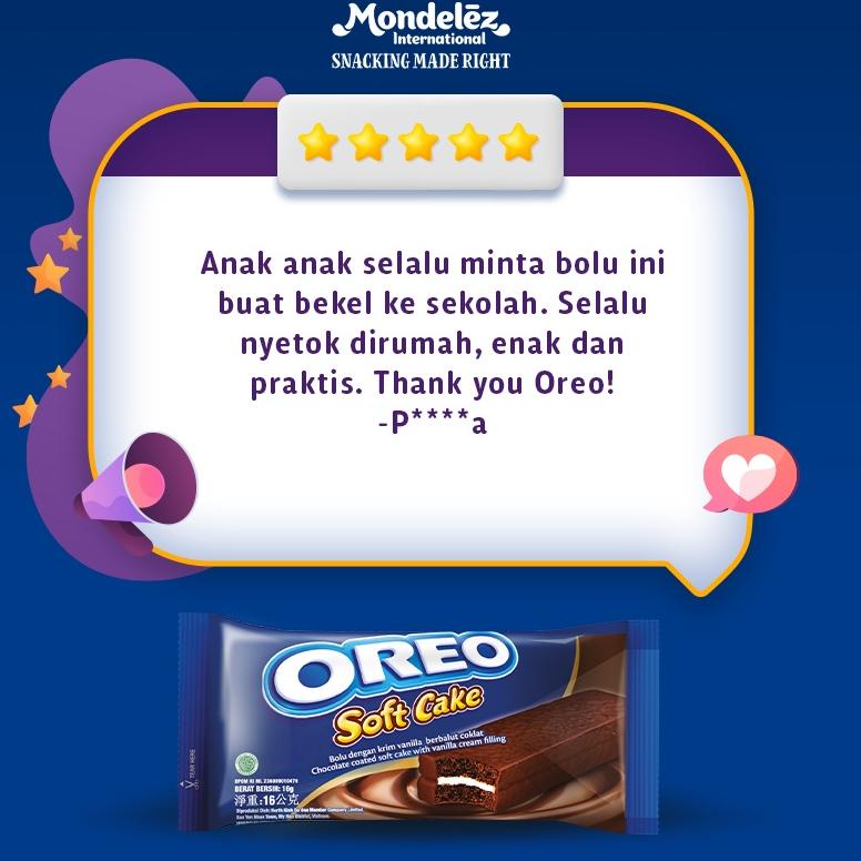 

(PROMO JNI57) Oreo Softcake 12x16gr - Triple Pack ❂