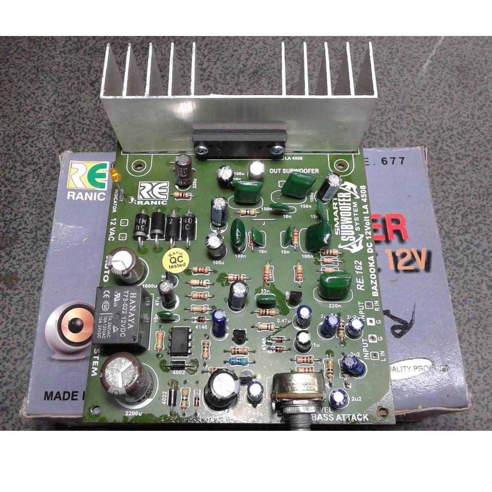 Lagi Tren.. Kit Subwofer 12volt BAZOKA Smatr auto on off Tipe677