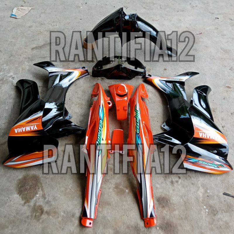 cover bodi full set halus jupiter Z lama Orange Hitam bodi set halus jupiter Z lama Orange Hitam 200