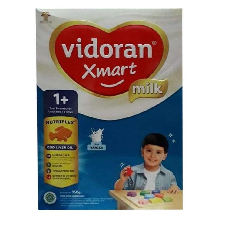 

[Seri][P28D]-») Vidoran Xmart Milk 1+ 1 Plus Rasa Vanila dan Soya Rasa Madu 350 gr top produk