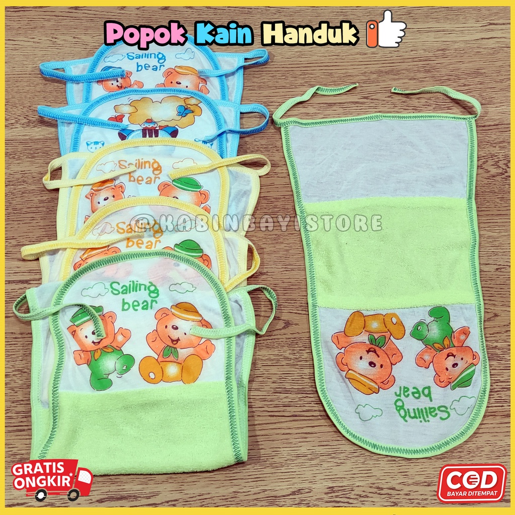 3 Pcs Popok Kain Handuk Bayi Newborn