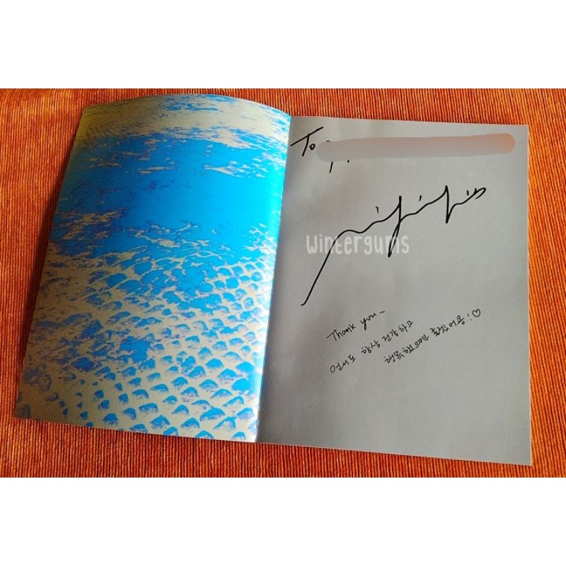 WTS AESPA SAVAGE PHOTOBOOK SIGNED ALBUM NINGNING