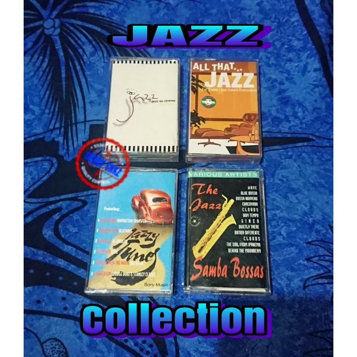 Kaset Pita Compilation Jazz R&B Punk Rock Reggae Dance Disco Hip Hop House Music