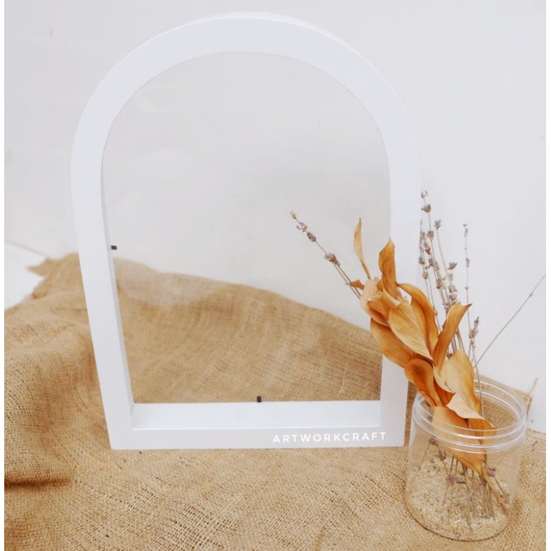 [40 x 50 cm] Frame Mahar Pernikahan Bingkai Kubah / Dome / Love Cave 40 x 50 cm