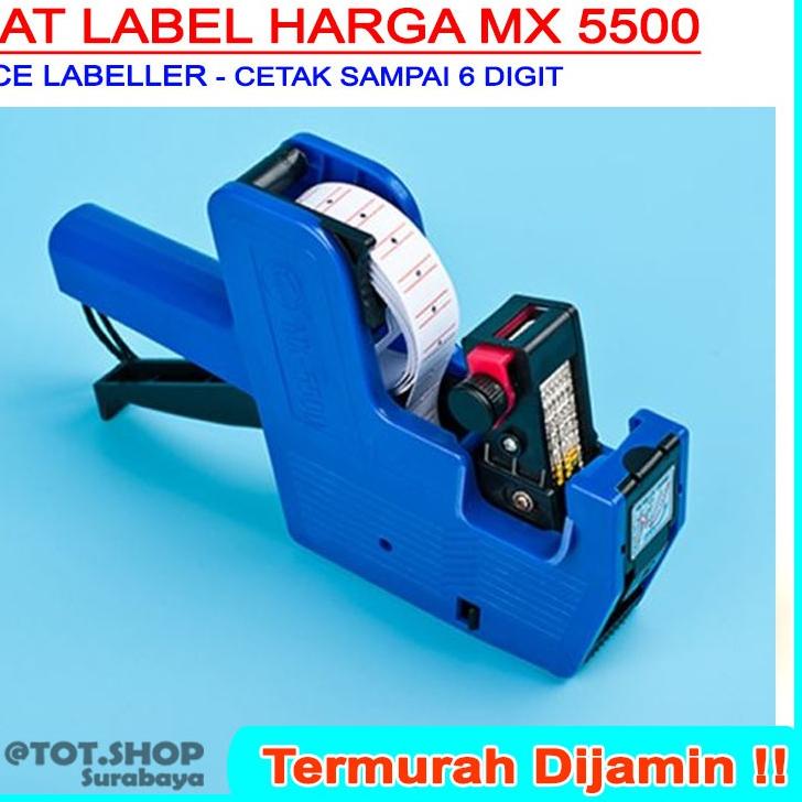 

ㅫ (TERBUKA) M 5500 ALAT LABEL HARGA PRICE LABELLER 6 DIGIT や