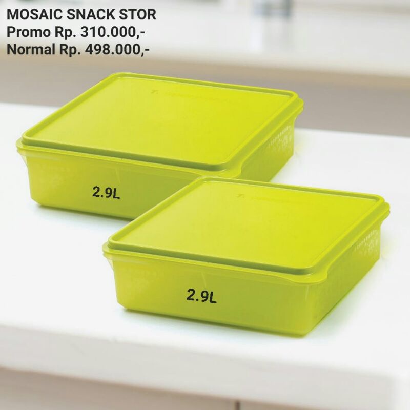 Mosaik snack n stor MERAH (1pcs)