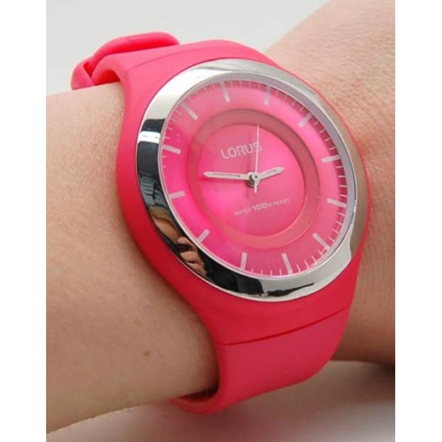 Jam tangan wanita Lorus RRX37DX-9 PINK Jam Tangan Wanita Pink original