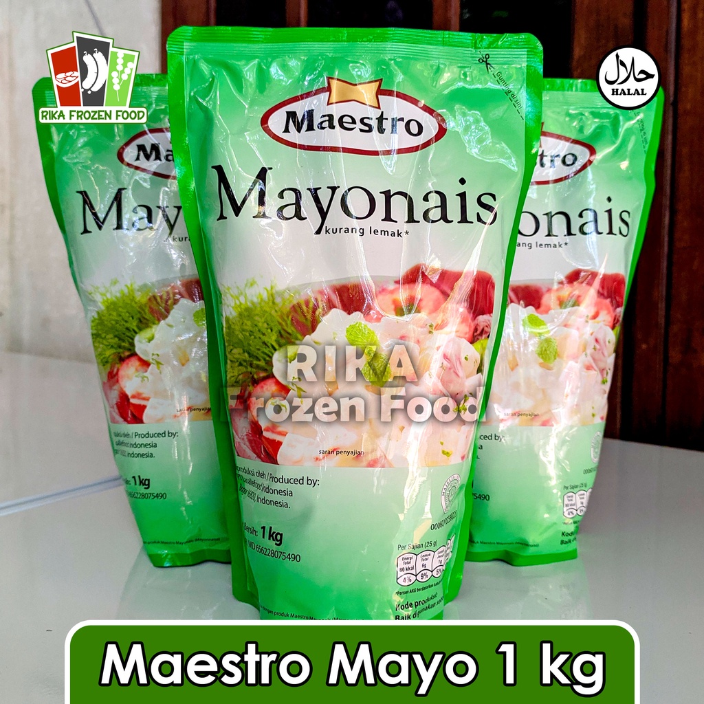 

Maestro Mayonnaise / Mayonaise / Saus Mayo Pouch 1 kg