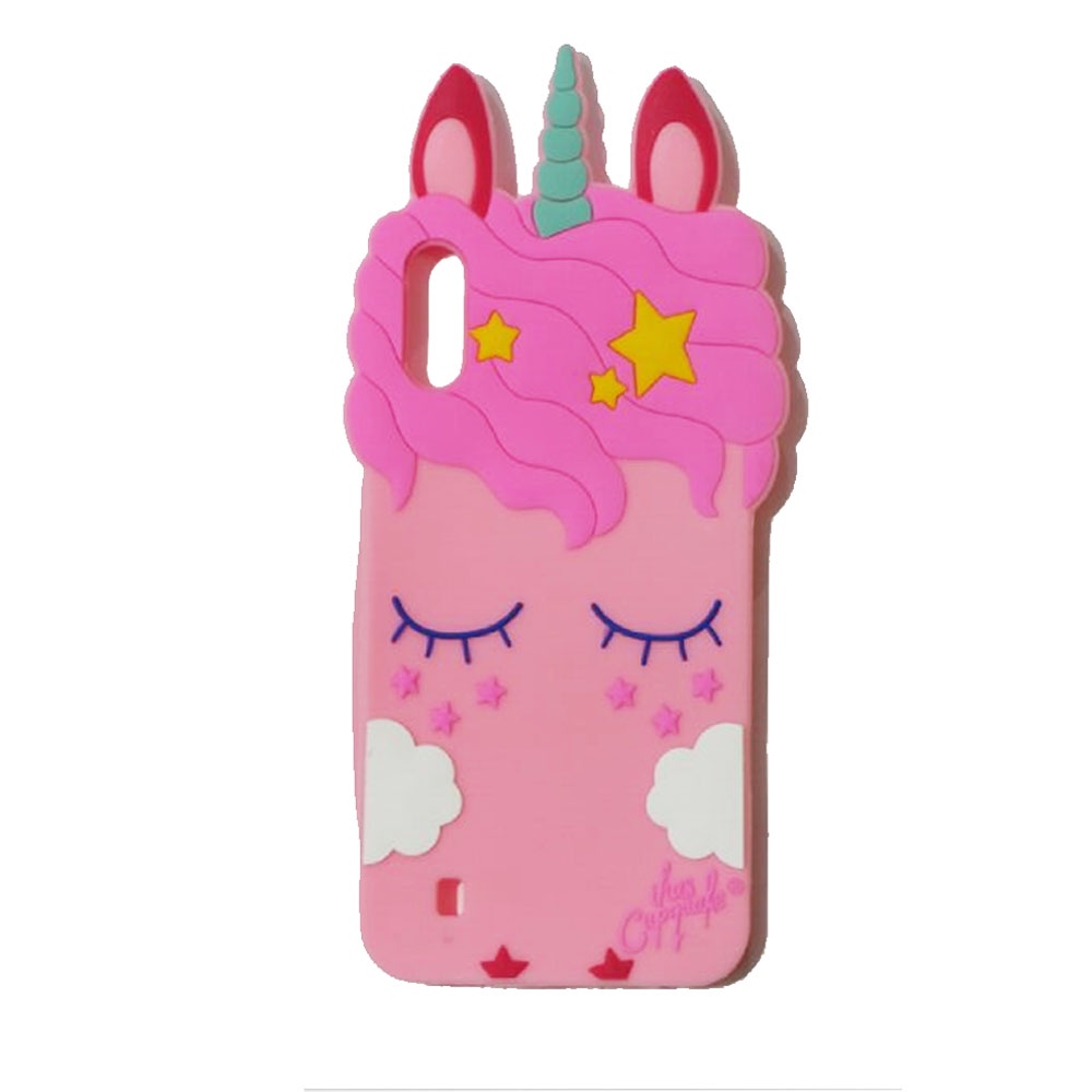 Case Silicone 3D Samsung Galaxy M10 Karakter Lucu Unicorn Sleep Pegasus / Softcase Casing 4D