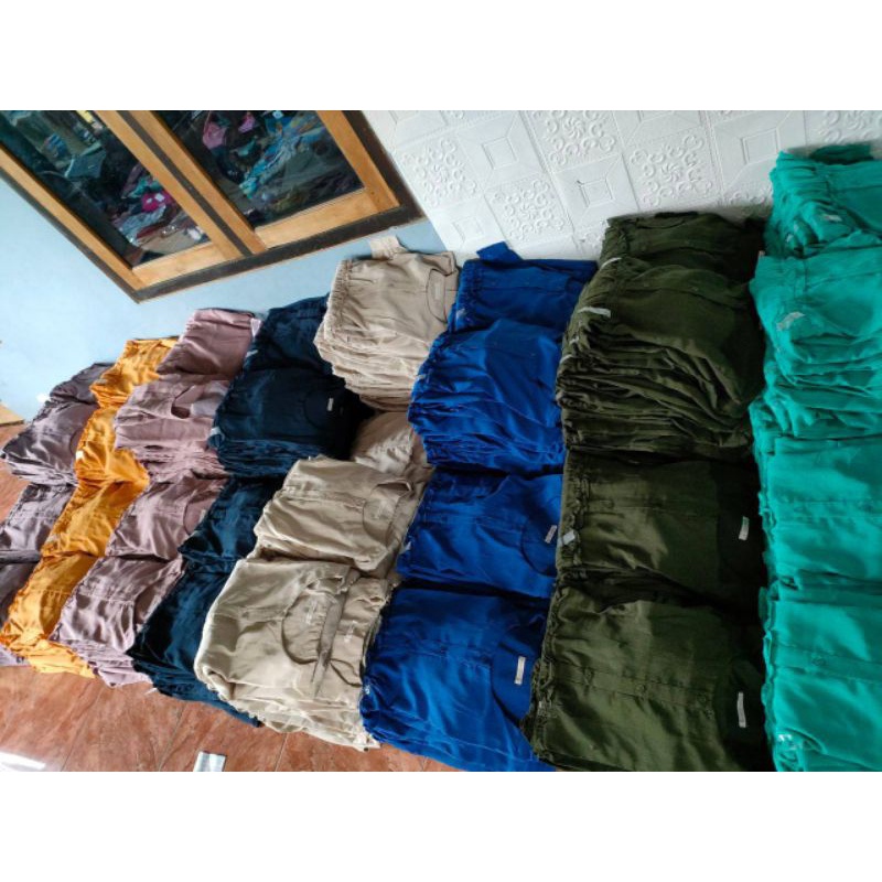 Gamis Polos St yves Mom Busui Bahan Katun Linen