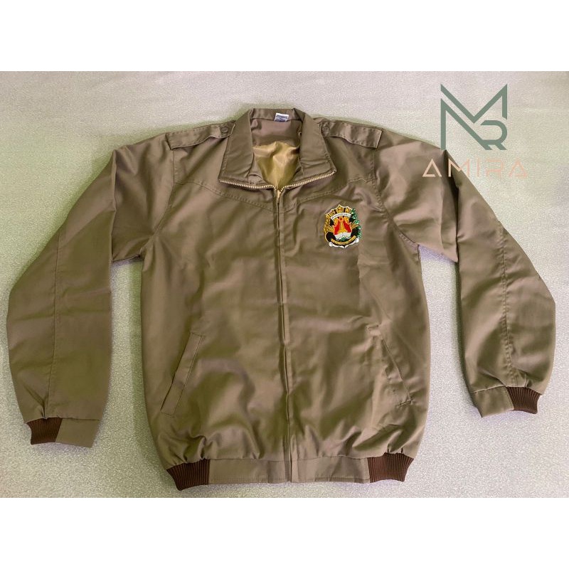 Jaket Akpol Drill (Belakang polos)