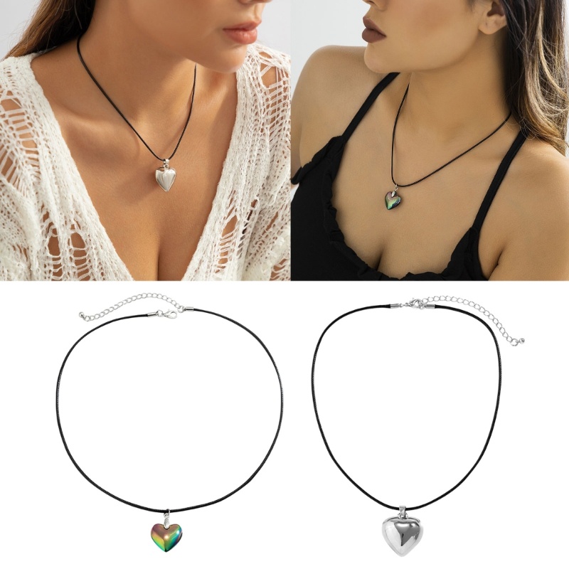SIY Heart Choker Necklace Women Chocker Party Accessories for Women Girl Men