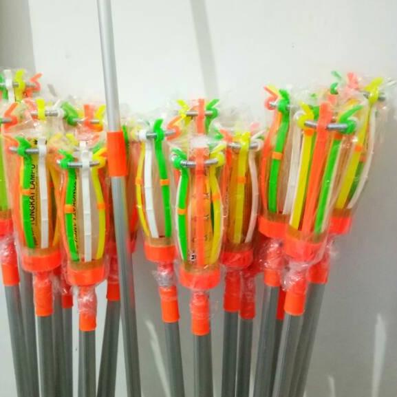 Termurah Tongkat Lampu Panjang 3 METER Alat Pasang Lampu Stick Lampu Bohlam