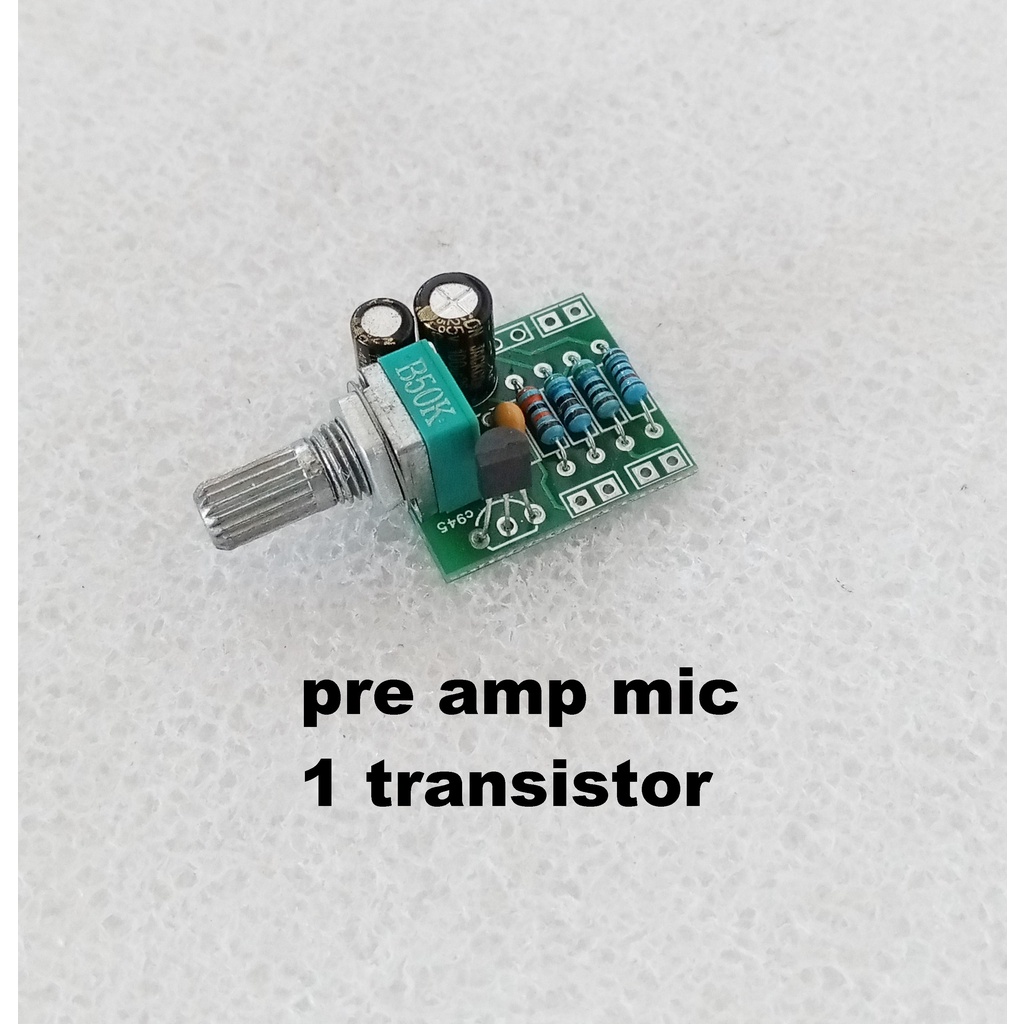 Modul Preamp Mic 1 Transistor